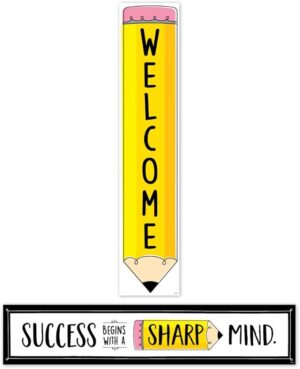 DOODLE PENCIL BANNER