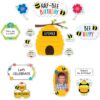 BIRTHDAY BEES  MINI BULLETIN BOARD
