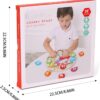 RELOJ DE MADERA  - SHAPE SORTING CLOCK