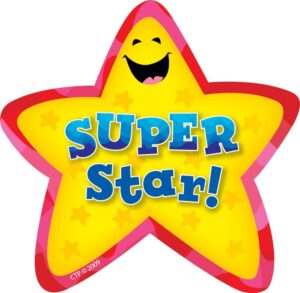 SUPER STAR STAR BADGES