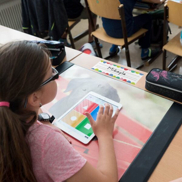 RAINBOW DROPS RAINBOW DOODLES NAME PLATE