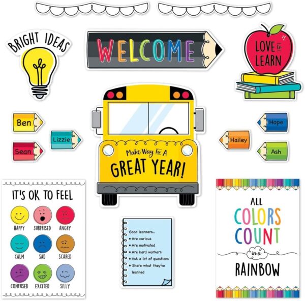 READY FOR SCHOOL  BULLETIN BOARD