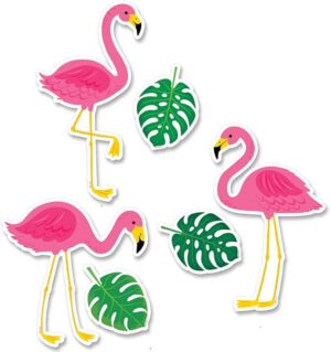 FLAMINGO FUN 6 (PP) CUT OUTS