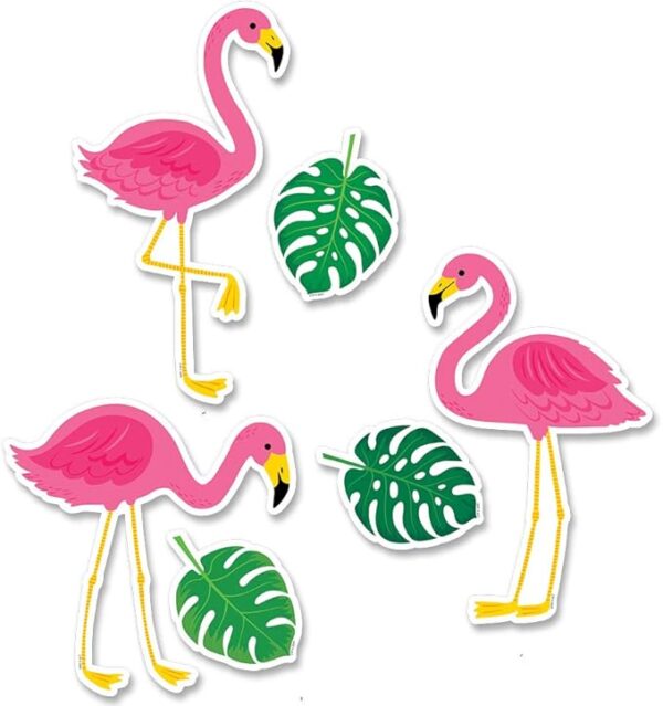 FLAMINGO FUN 6 (PP) CUT OUTS