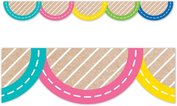 COLORFUL KRAFT JUMBO SCALLOPS
