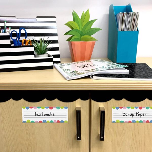 RAINBOW DROPS RAINBOW DOODLES NAME PLATE