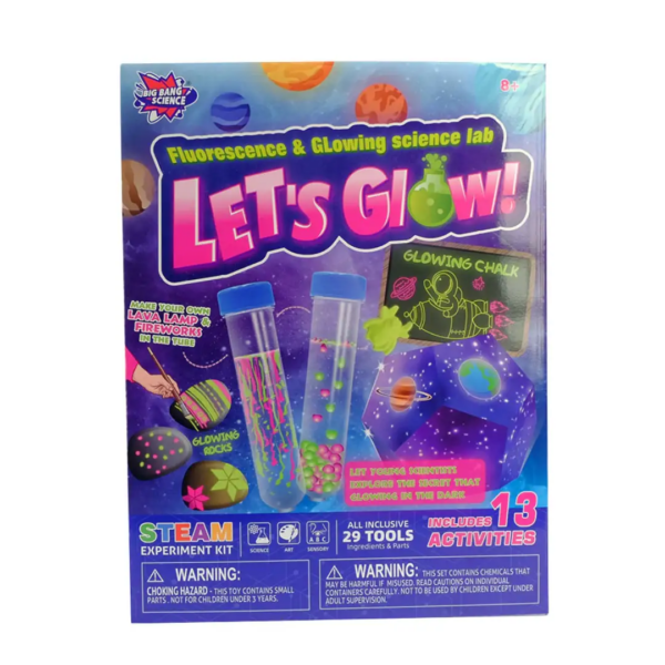 SLIME BRILLA EN LA OBSCURIDAD - LETS GLOW