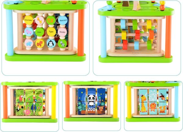 71-PXQuvYGL._AC_SL1500_ TRIANGULO DE ACTIVIDADES ZOOLOGICO - ACTIVITY PLAY CENTER ZOO