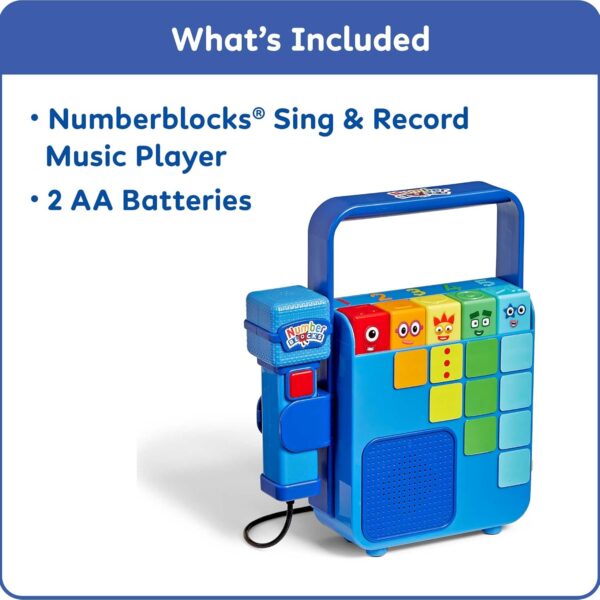 CANTA Y GRABA NUMBERBLOCKS - SING AND RECORD MUSIC PLAYER