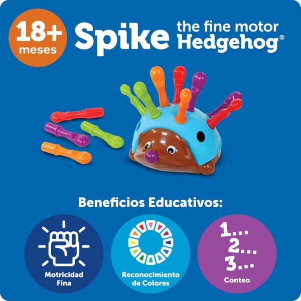 ERIZO MOTRICIDAD FINA - SPIKE THE FINE MOTOR