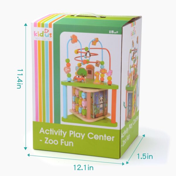 71nSA81H8gL._AC_SL1500_ TRIANGULO DE ACTIVIDADES ZOOLOGICO - ACTIVITY PLAY CENTER ZOO