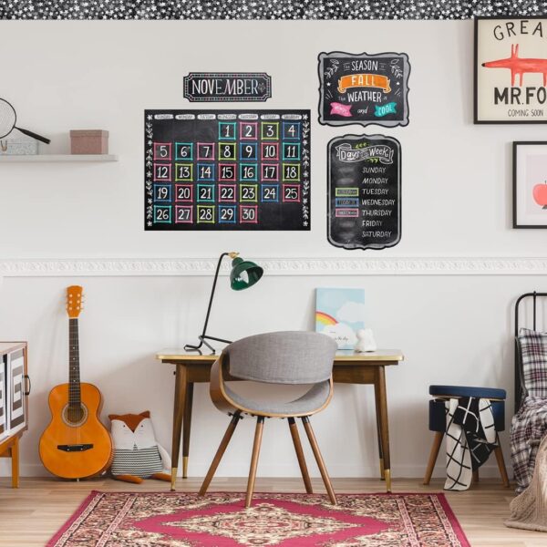 CHALK IT UP CALENDAR SET  BULLETIN BOARD