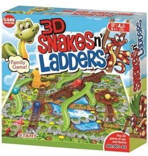 SERPIENTES Y ESCALERAS - 3D SNAKES N LADDERS