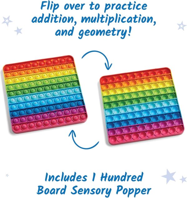 TABLERO SENSORIAL DE 100 - HUNDRED BOARD SENSORY BUBBLE POPPER