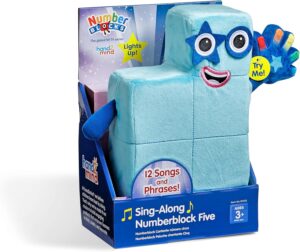 PELUCHE DE NUMBERBLOCKS CINCO - SING-ALONG NUMBERBLOCKS FIVE