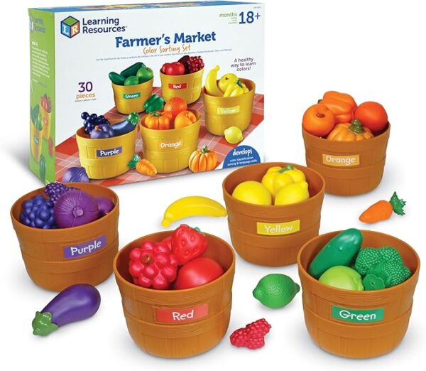 FRUTAS Y VERDURAS EN CANASTAS - FARMERS MARKET