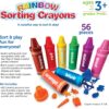 CRAYONES PARA CLASIFICACION - RAINBOW SORTING CRAYONS