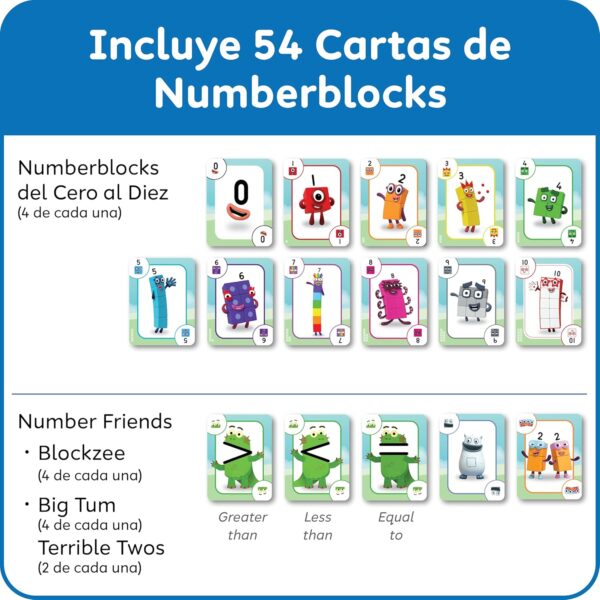 TARJETAS NUMBERBLOCKS - PLAYING CARDS