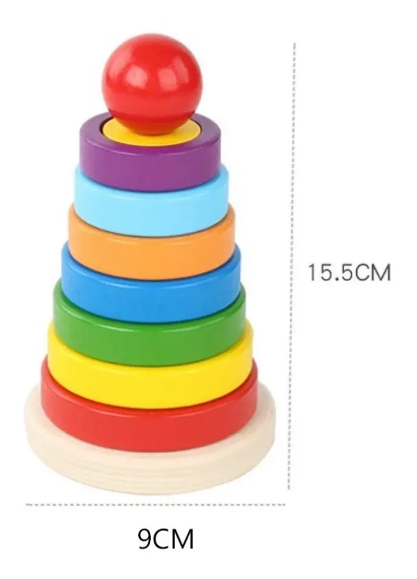 TORRE GEOMÉTRICA APILABLE DIDÁCTICA