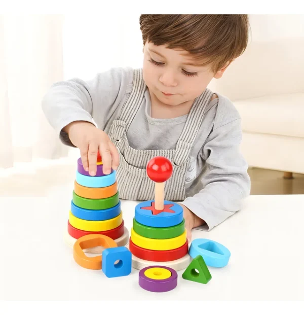 TORRE GEOMÉTRICA APILABLE DIDÁCTICA