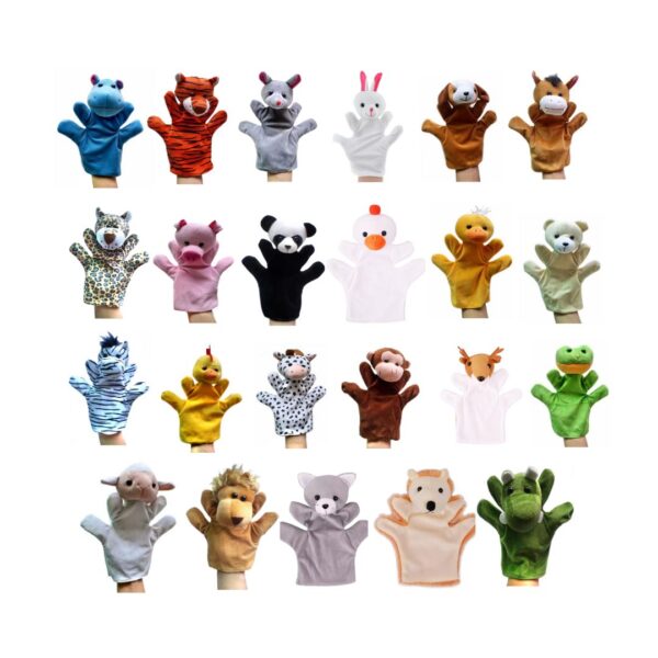 TITERES DE PELUCHE SET DE 12