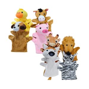 SET DE TITERE DE LA GRANJA Y SALVAJES (8 UN)