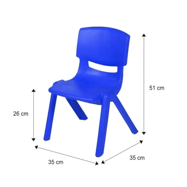 SILLAS PLASTICAS PARA NINOS 51*35*26CM