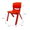 SILLAS PLÁSTICAS PARA NIÑOS 54*36*28 CM