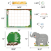 JUNGLE FRIENDS  CALENDAR SET BULLETIN BOARD