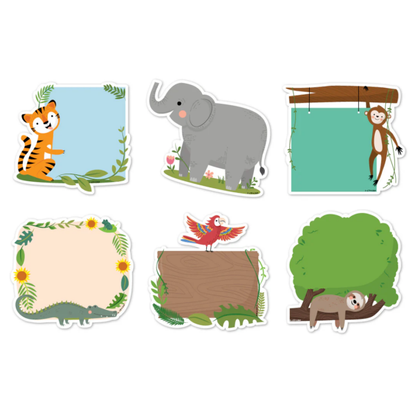 10926_1_ffd21da9-087f-4af6-a8d5-a42d0ec33140 JUNGLE FRIENDS JUNGLE FRIENDS 6 INCH DESGNER CUT OUTS