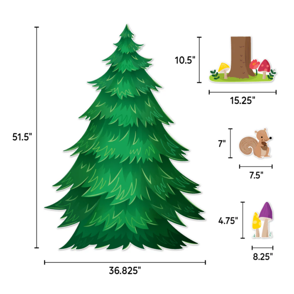 JUMBO PINE TREE  BULLETIN BOARD