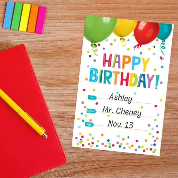 HAPPY BIRTHDAY AWARDS