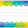 RAINBOW SCALLOPS PAINT NAME PLATES