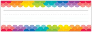 41SU1OO9OAL._AC_SL1000_ RAINBOW SCALLOPS PAINT NAME PLATES