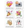 6059 EMOJI HOLIDAY COVER