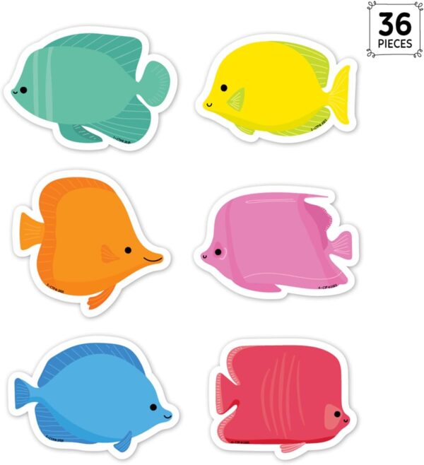 61SgDIO8XwL._AC_SL1500_ SCHOOL OF FISH 3 INCH DESIGNER CUT OUTS