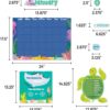 61wlcS2fOqL._AC_SL1080_ SEA FRIENDS CALENDAR SET BULLETIN BOARD