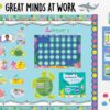 71EB4nnLf9L._AC_SL1080_ SEA FRIENDS CALENDAR SET BULLETIN BOARD