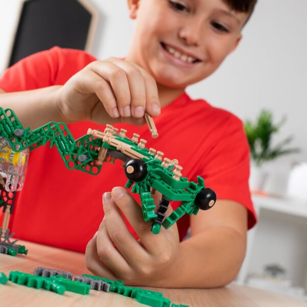 Dinosaurio Rex con motor 255 pz