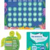 71PUi5KPKaL._AC_SL1080_ SEA FRIENDS CALENDAR SET BULLETIN BOARD