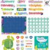 71neu1+BsZL._AC_SL1080_ SEA FRIENDS CALENDAR SET BULLETIN BOARD