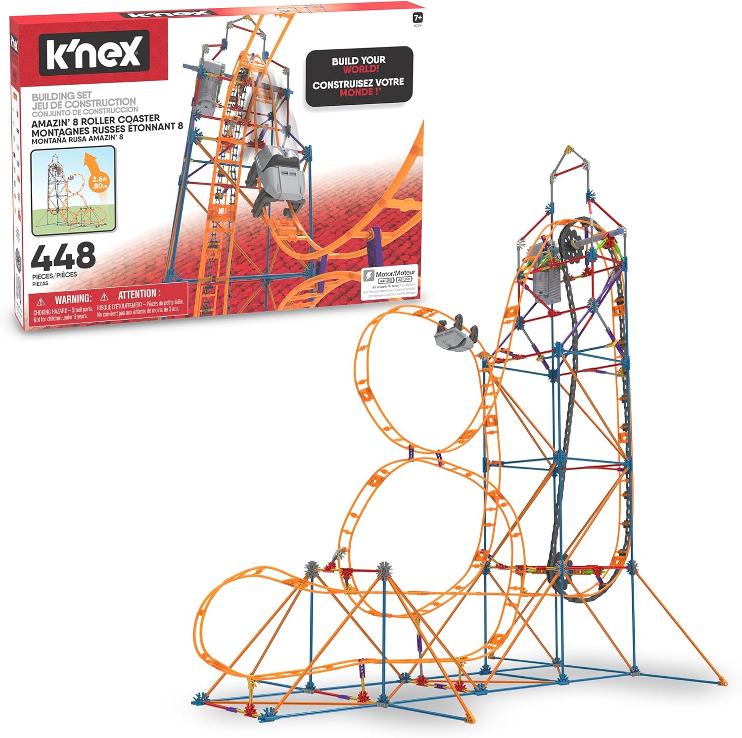 KNEX MONTANA ESPACIAL – SPACE AMAZING ROLLER COASTER