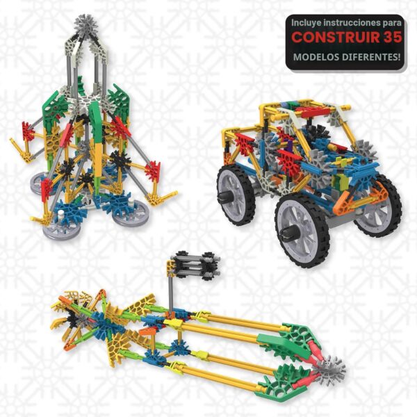 81iVOtrbInL._AC_SL1500_ Set para armar 35 modelos - Adventure Wheels 480 pz