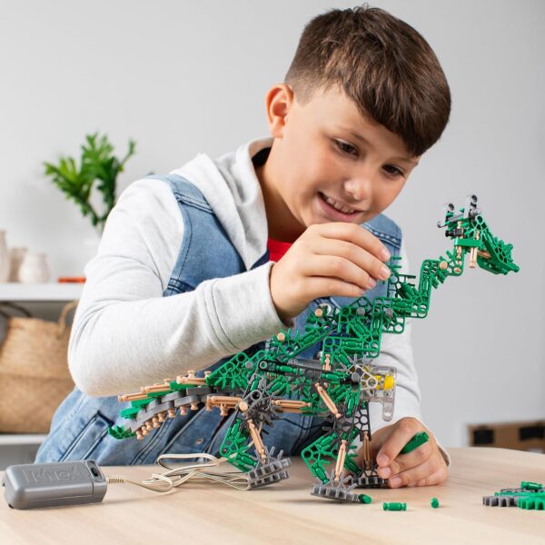 Dinosaurio Rex con motor 255 pz