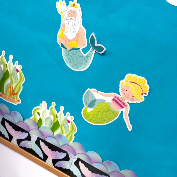 KING NEPTUNE AND FRIENDS 6 DESIGNER CUT-OUTS