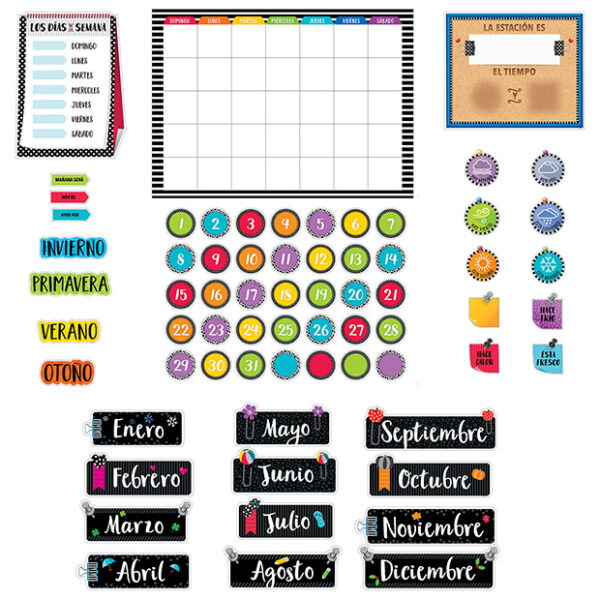 d-Bright-Spanish-Calendar-Set-Bulletin-Board02 SPANISH CALENDAR SET BULLETIN BOARDS