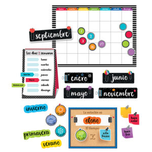 SPANISH CALENDAR SET BULLETIN BOARDS