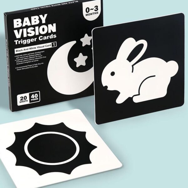 TARJETAS BEBE 0 A 3 MESES - BABY VISION TRIGGER CARDS