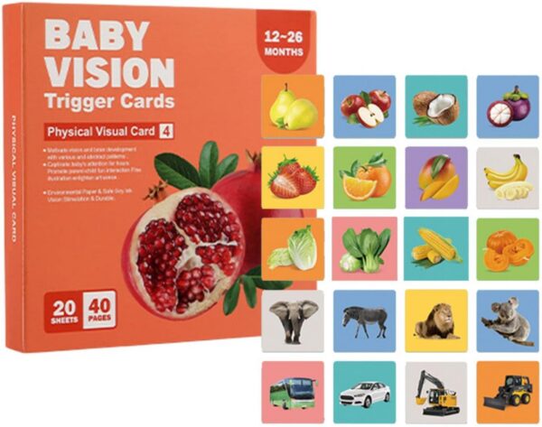 TARJETAS BEBE 12 A 36 MESES - BABY VISION TRIGGER CARDS