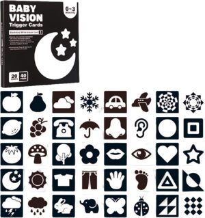 TARJETAS BEBE 0 A 3 MESES - BABY VISION TRIGGER CARDS